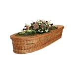 Wicker Coffin