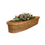 Wicker Coffin